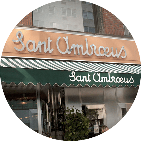 1982: The first Sant Ambroeus in the USA opens on Madison Ave